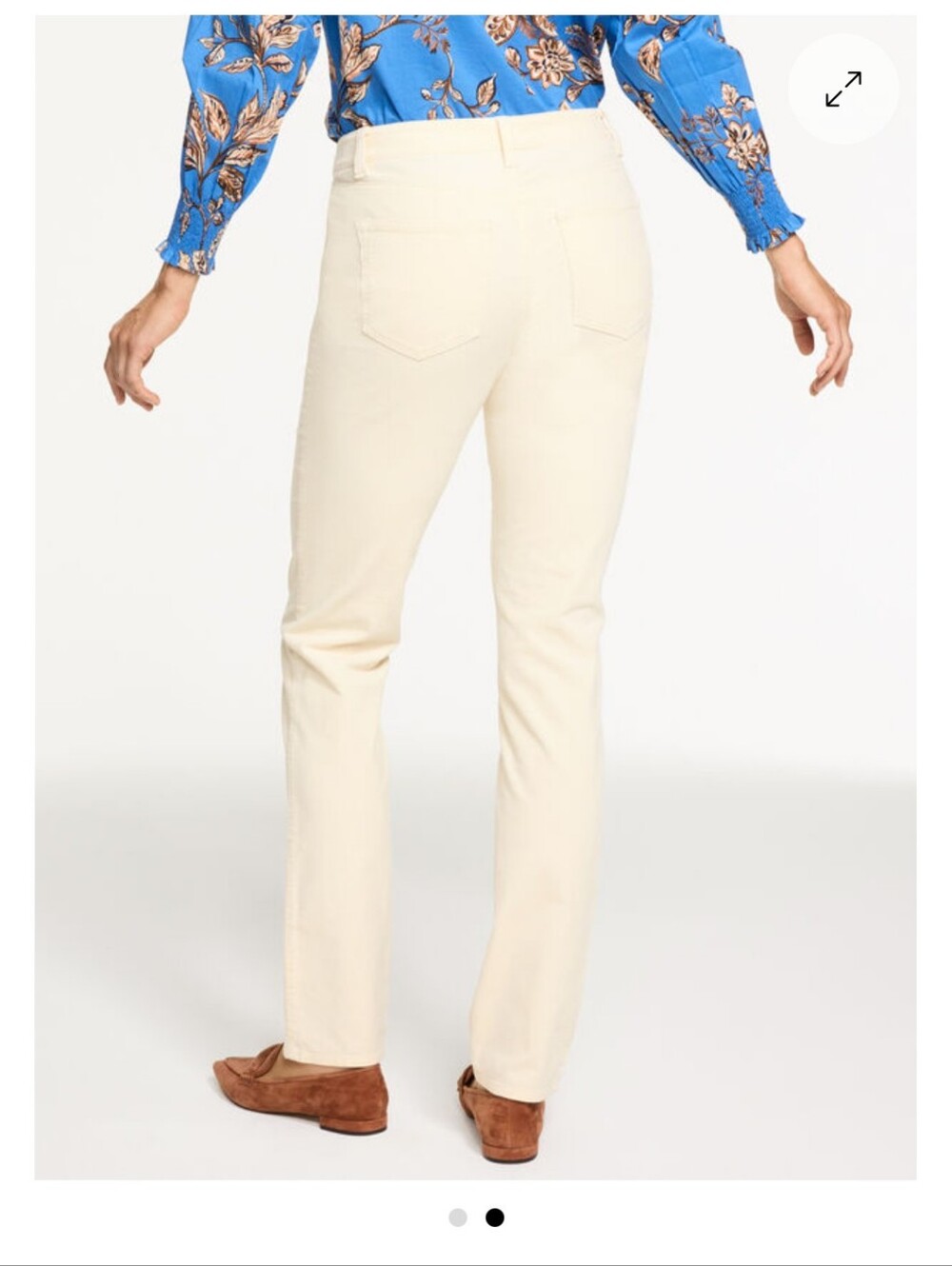 ⭐ Talbots Corduroy Straight Leg Pants Size 2P Petite